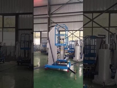 Nền tảng nâng nhôm an toàn Động cơ nâng một người tự động với bảo vệ quá tải